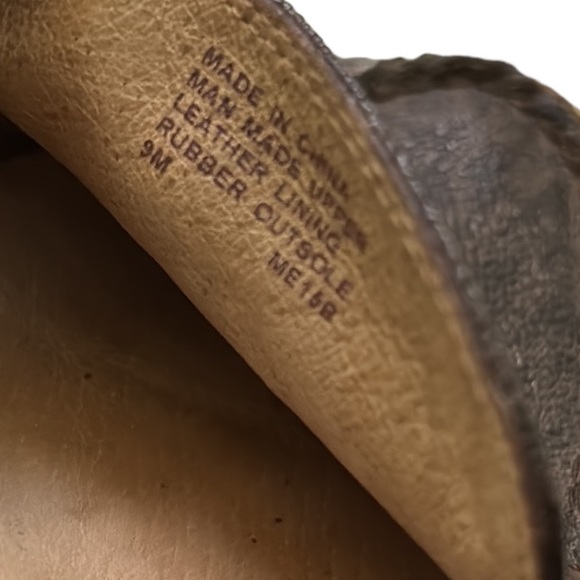 Michael Kors Hamilton Brown MK Logo Gold Padlock Loafers - 9 - Picture 15 of 16